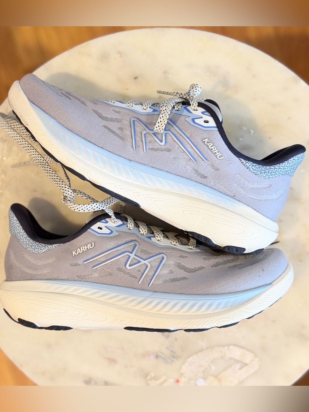 KARHU Ikoni Ortix Women’s Running Shoes Blue Gray White Size 10.5 F202025